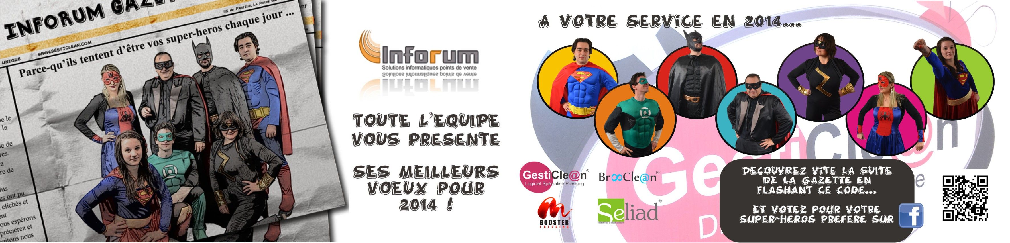Carte de vœux Inforum 2014