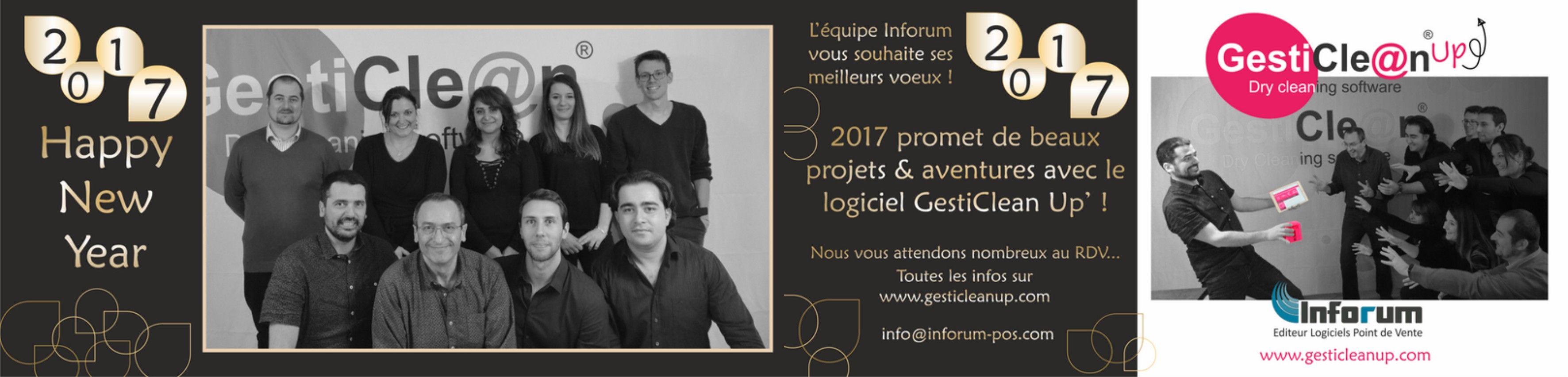 Carte de vœux Inforum 2017